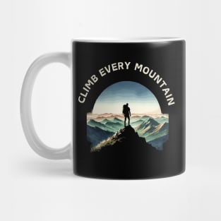 No Peak Too High: Embrace the Climb Mug